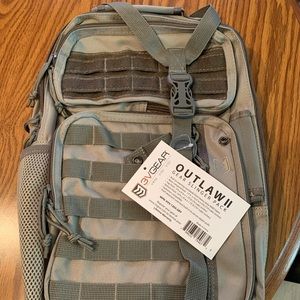 3V GEAR TACTICAL SLING PACK { GREY }